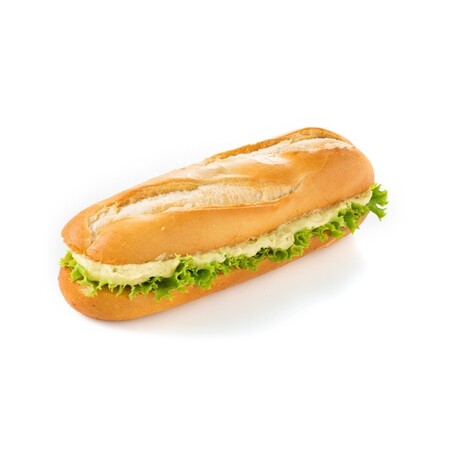 Stokbroodje Kip/ kerrie salade