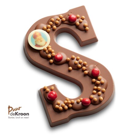 Chocolade blokletters